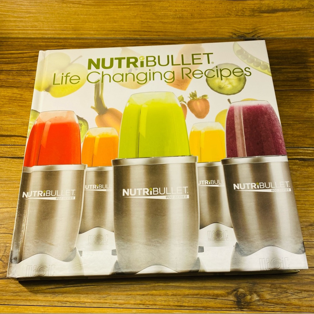 Nutribullet Life Changing Recipes by Homeland Housewares Hardcover Book